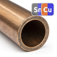 Бронзовая круглая труба 40x8 мм Бр03Ц12С5 ГОСТ 24301-93