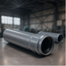 Канализационная внутренняя НПВХ труба 125x3.2 мм раструбная с кольцом PVC-U ГОСТ 32412-2013